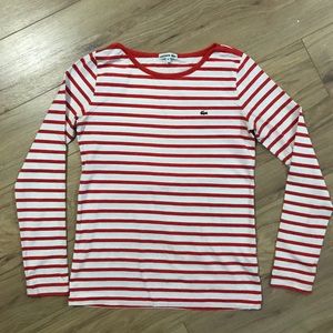 Lacoste size small long sleeve shirt
